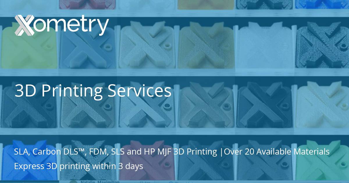 Online Printing Service | 7 Technologies | Xometry Europe