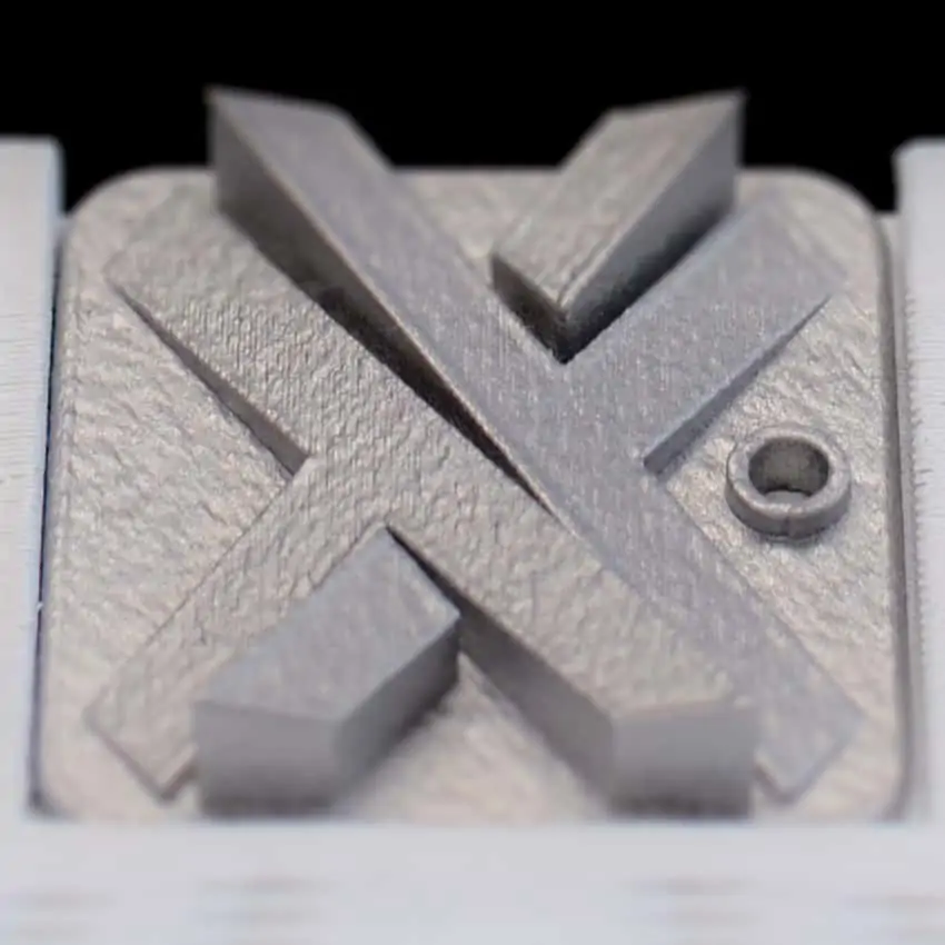 Aluminium 3D printed part