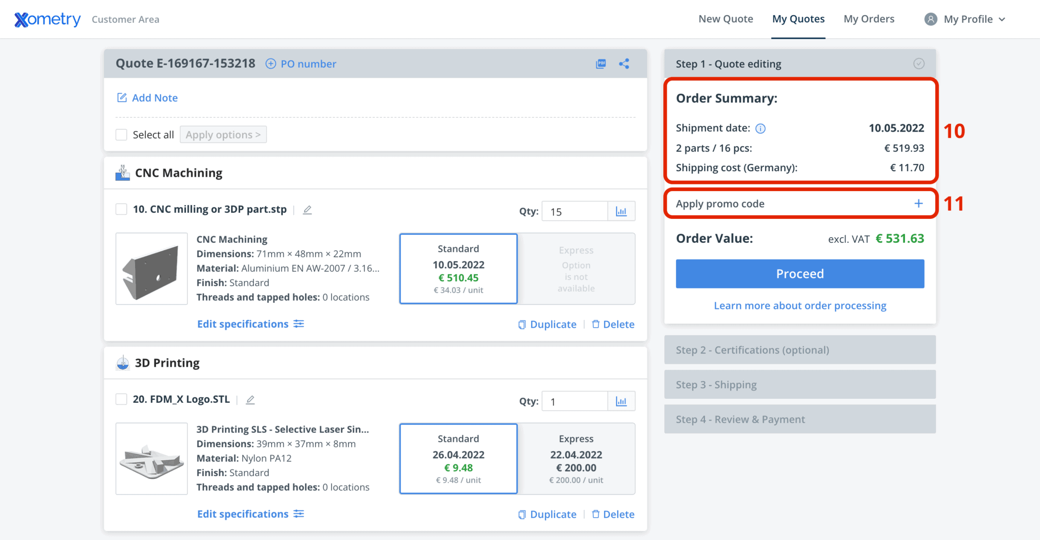 How to Use Xometry Instant Quoting Engine Xometry Europe