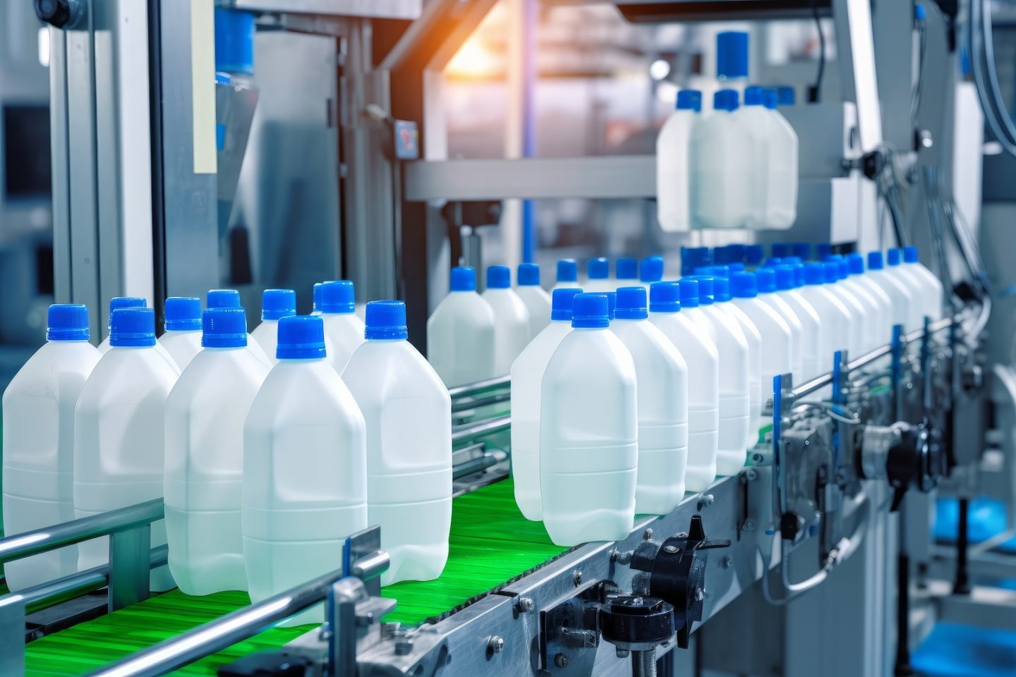 Blow moulded bottles